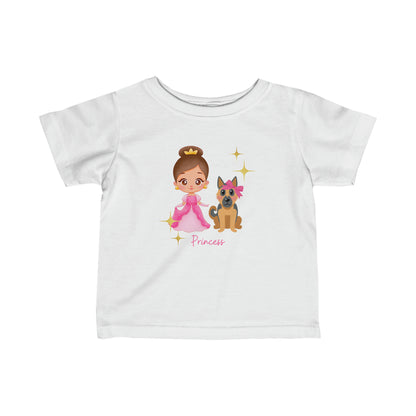 German Shepherd Dog T-Shirt - Princess Toddler Shirt