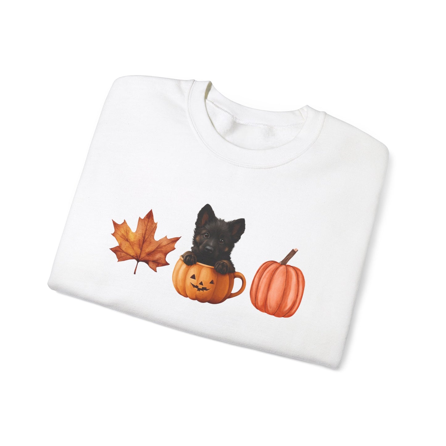 Pumpkin Pup Sable GSD Sweatshirt