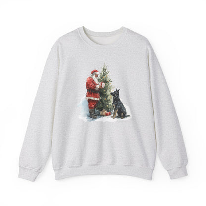 Shepherd & Santa Bicolor GSD Sweatshirt