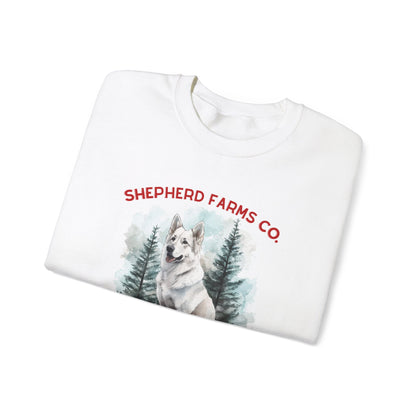 Shepherd Farms Co. Sweater White GSD