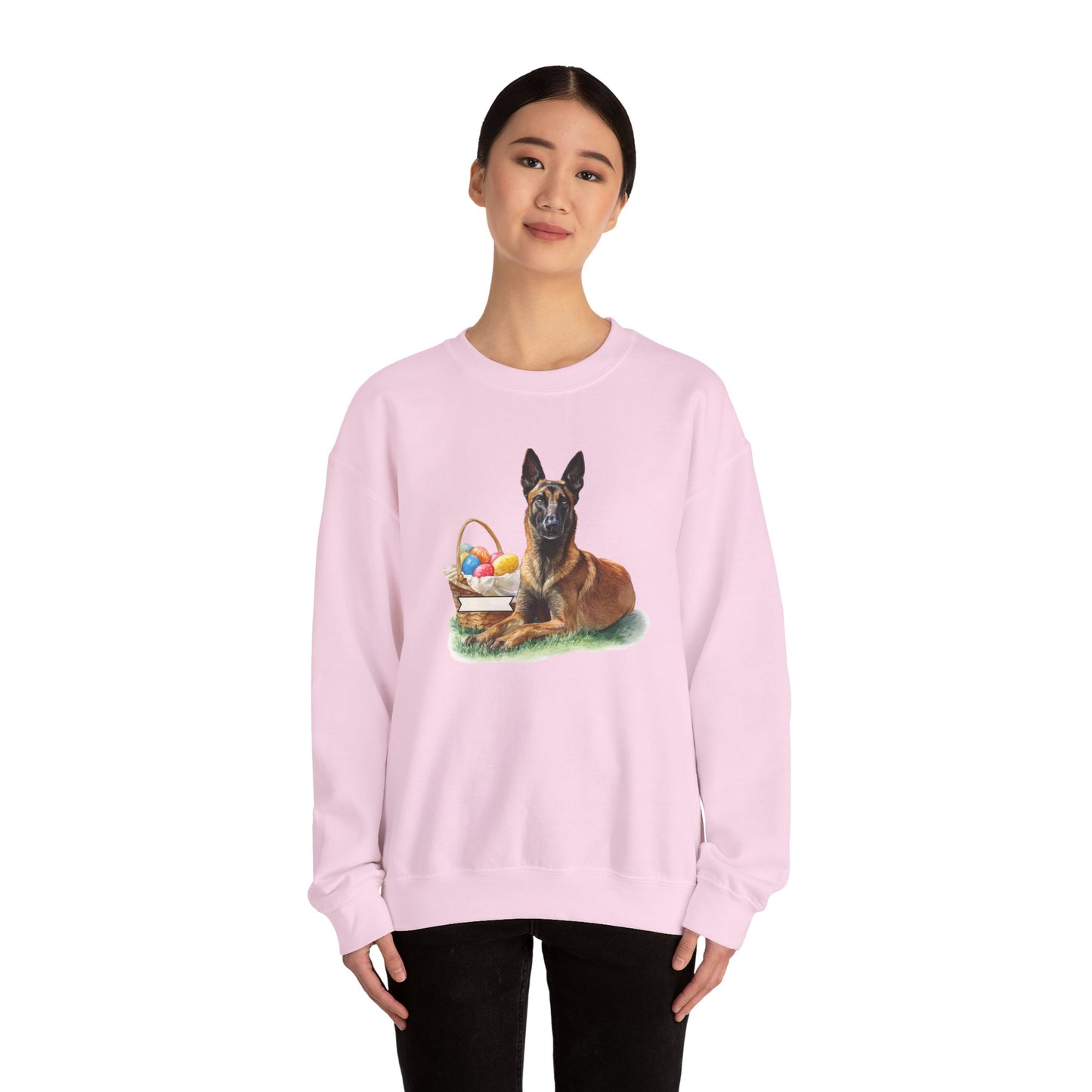 Custom Easter Belgian Malinois Sweatshirt