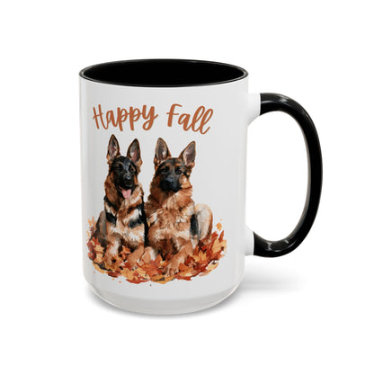 Happy Fall German Shepherd Mug