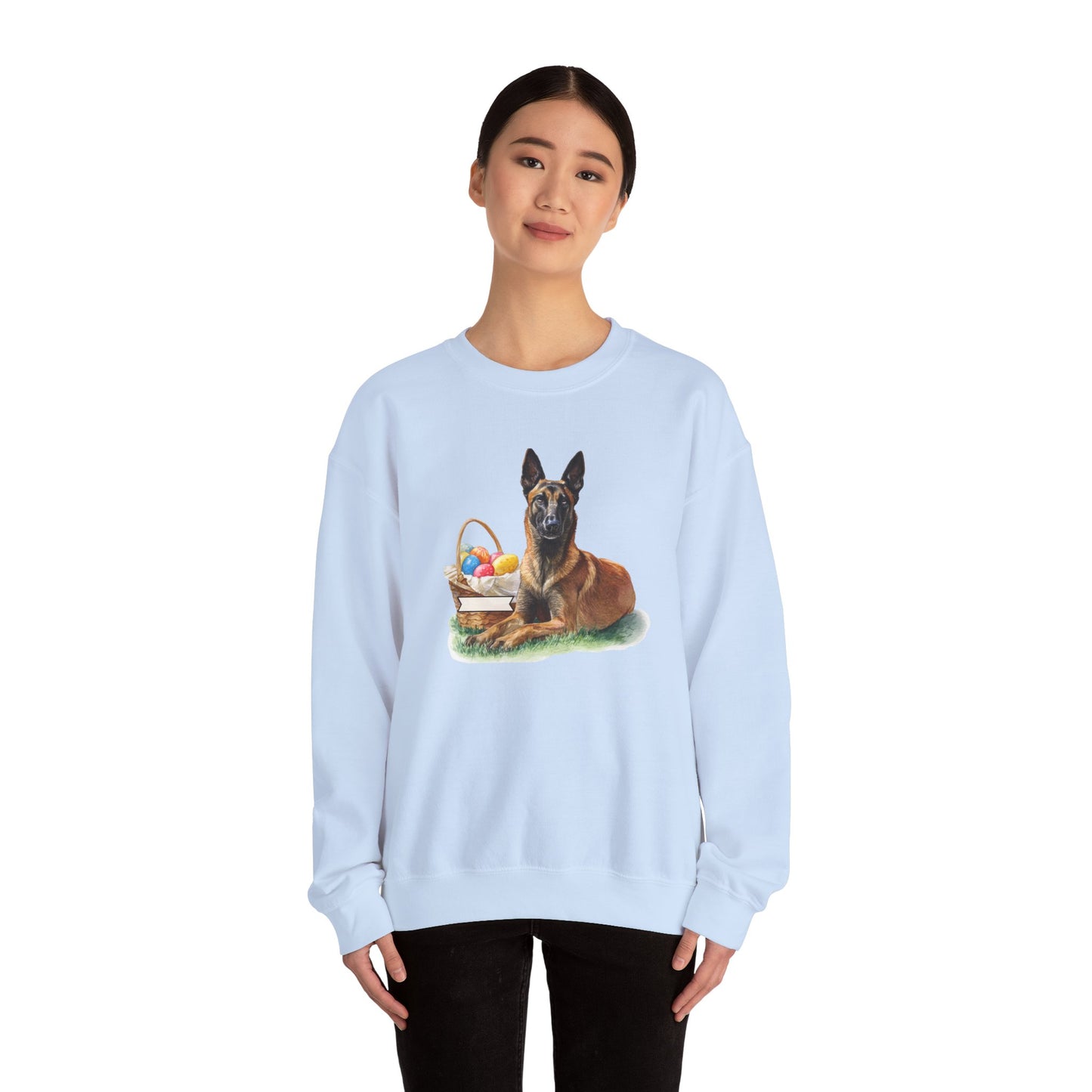 Custom Easter Belgian Malinois Sweatshirt