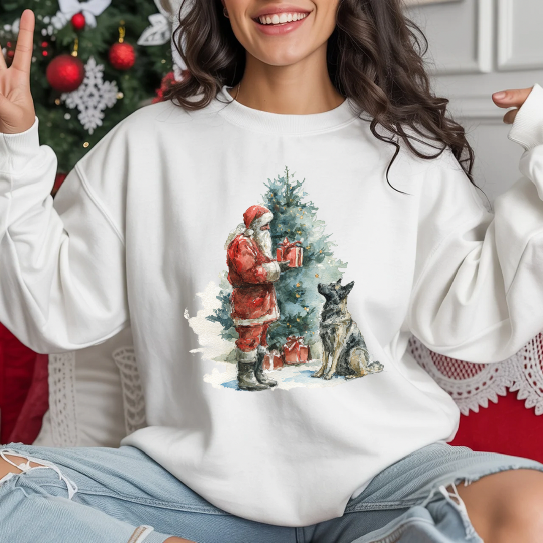 Shepherd & Santa Sable GSD Sweatshirt