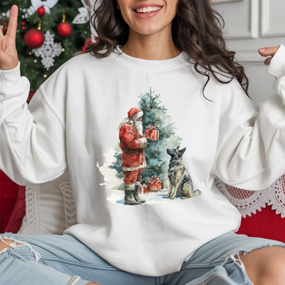 Shepherd & Santa Sable GSD Sweatshirt