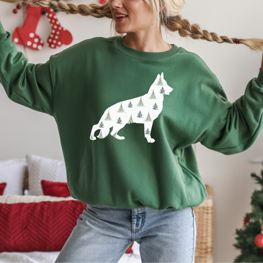 Christmas Trees GSD Pattern Sweater