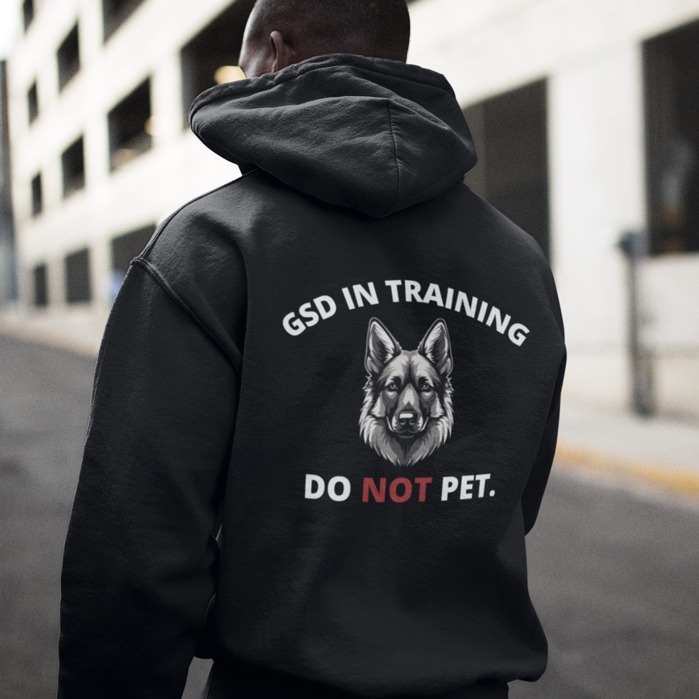 German Shepherd Dog Training Hoodie