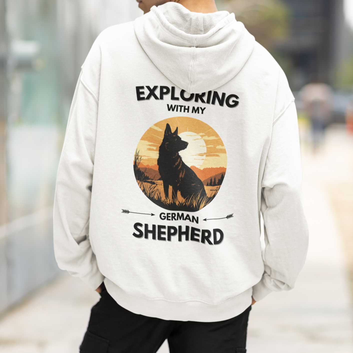 Explore German Shepherd Hoodie