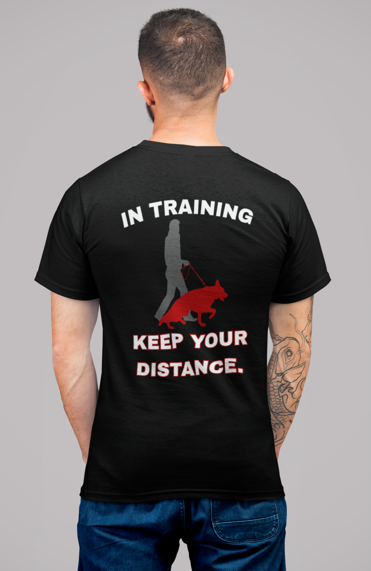 NEW Keep Your Distance GSD Training T-Shirt – Shepherd Haus Design