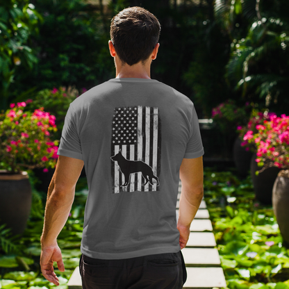 GSD American Flag Men's T-Shirt