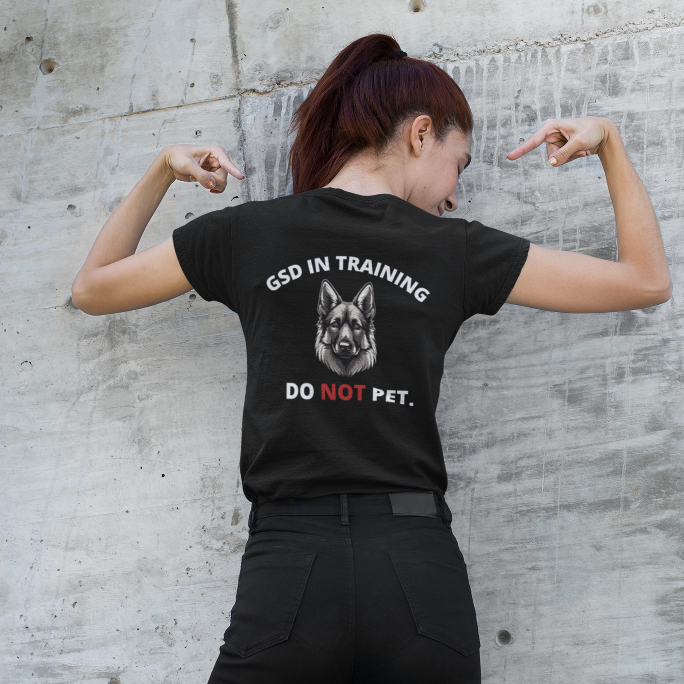 German Shepherd Dog Training Women's T-Shirt