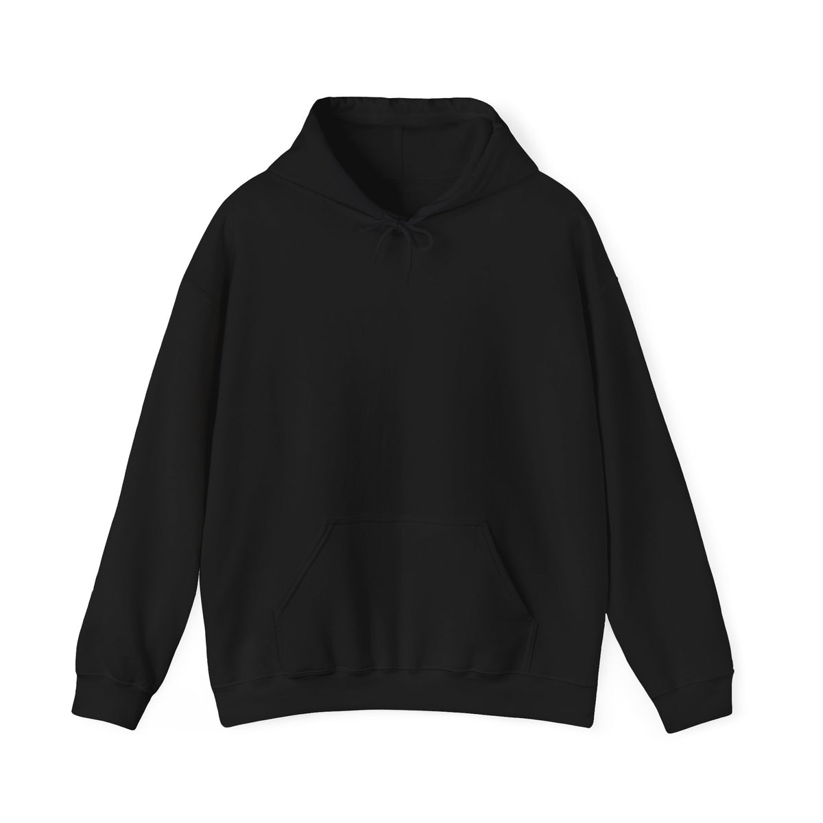 Black German Shepherd Explore hoodie front view