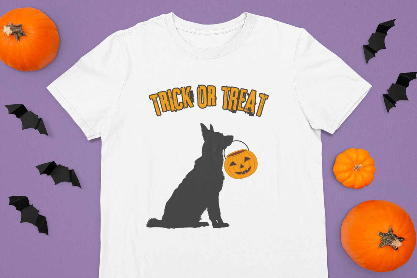 GSD Trick or Treat T-shirt