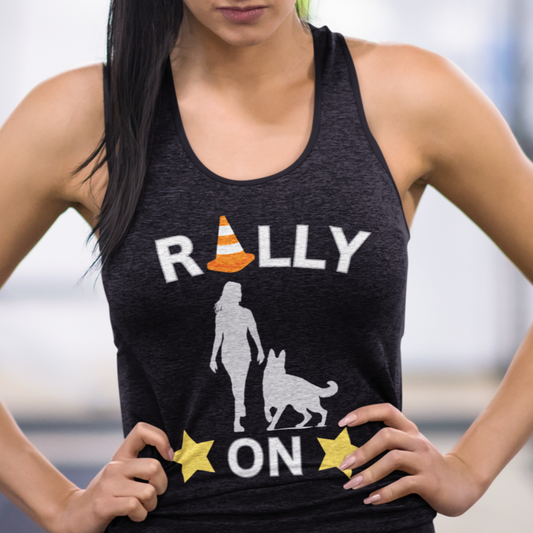 German Shepherd Rally Obedience Tank Top