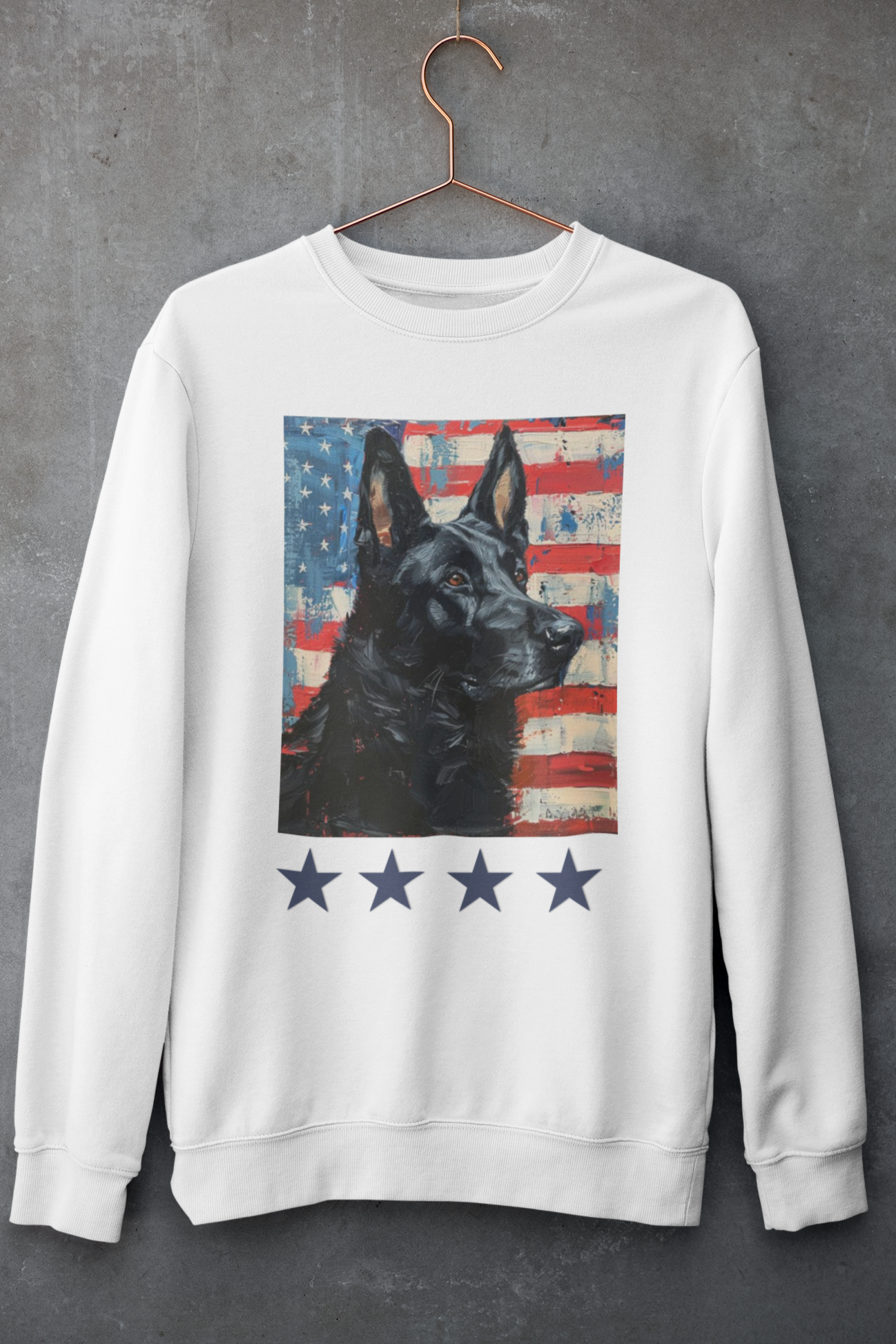 American Black GSD Sweatshirt