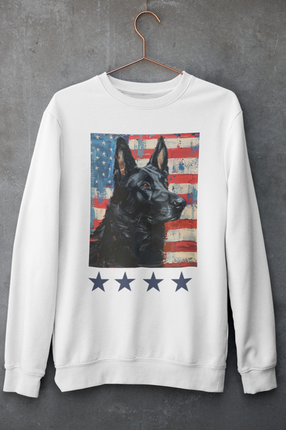 American Black GSD Sweatshirt