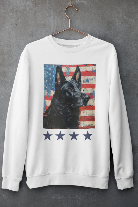 American Black GSD Sweatshirt