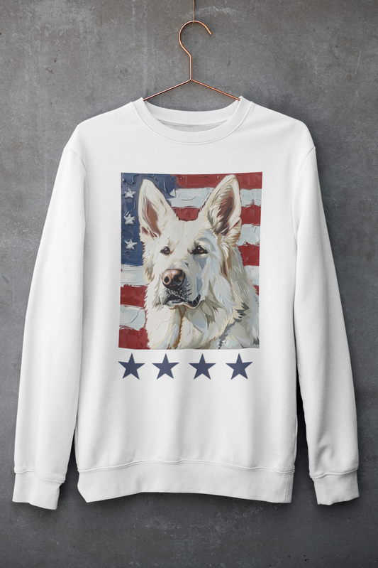 American White GSD Sweatshirt