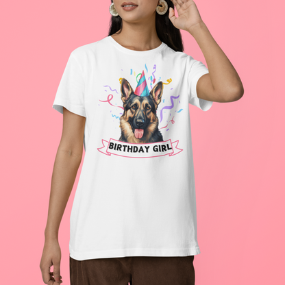 Birthday German Shepherd T-Shirt