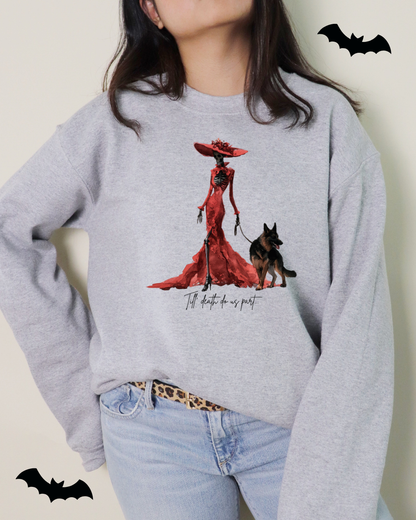 Till Death Do Us Part German Shepherd Sweatshirt