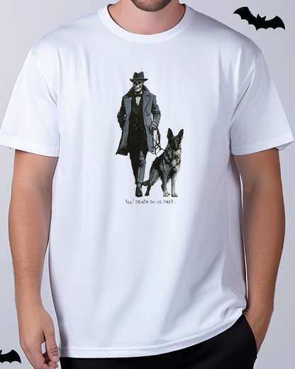 Till Death Do Us Part German Shepherd Cotton Tee