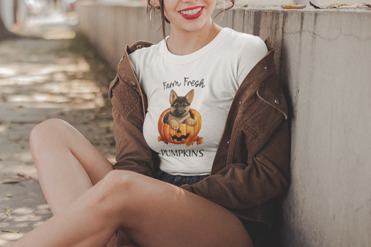 GSD Fresh Farm Pumpkin Crop Top