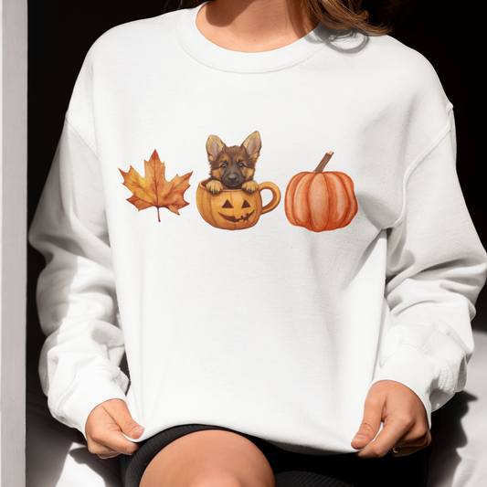 Pumpkin Pup GSD Sweatshirt