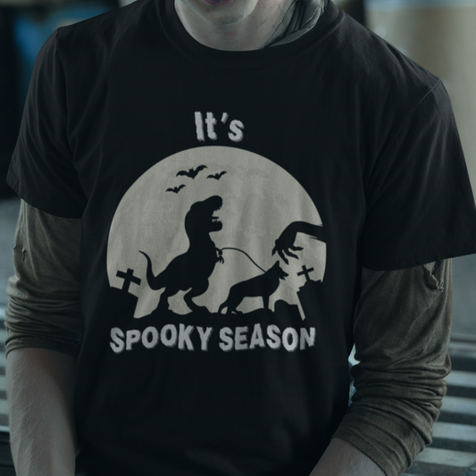 German Shepherd “It’s Spooky Season” Men's T-shirt