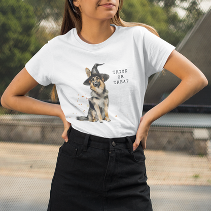 German Shepherd Witch T-Shirt