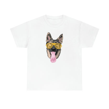 German Shepherd Dog T-Shirt-Cool Men's T-Shirt