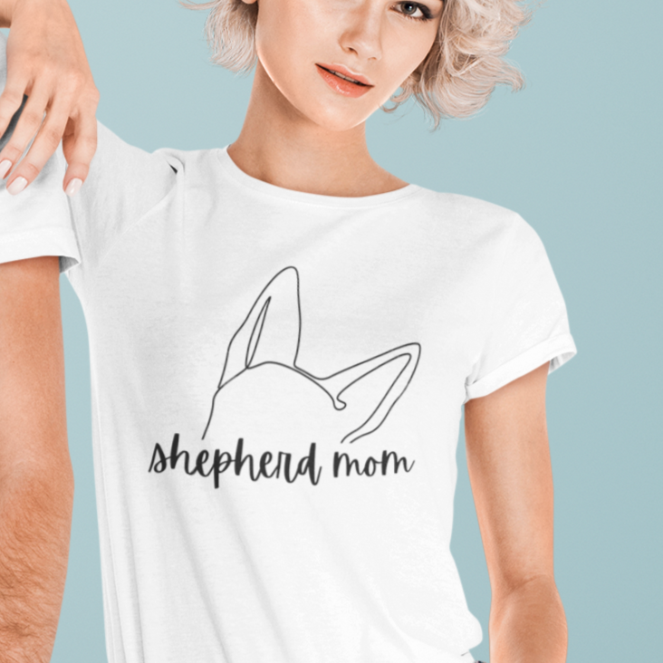 German Shepherd Dog Mom T-Shirt