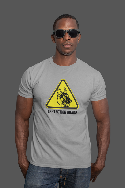 German Shepherd Dog T-Shirt- Protection Guard Men's Shirt